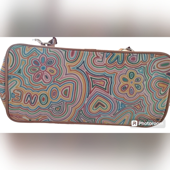 DOONEY & BOURKE LUCY PURSE RAINBOW SWIRLS - Picture 2 of 16